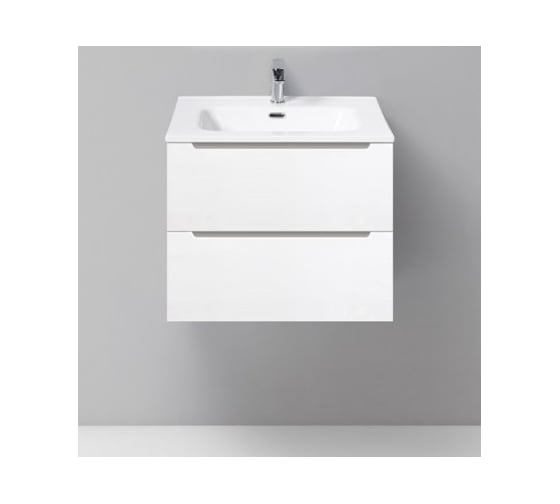 Изображение товара Подвесная база под раковину BelBagno ETNA-600-2C-SO-BL-P Bianco Lucido