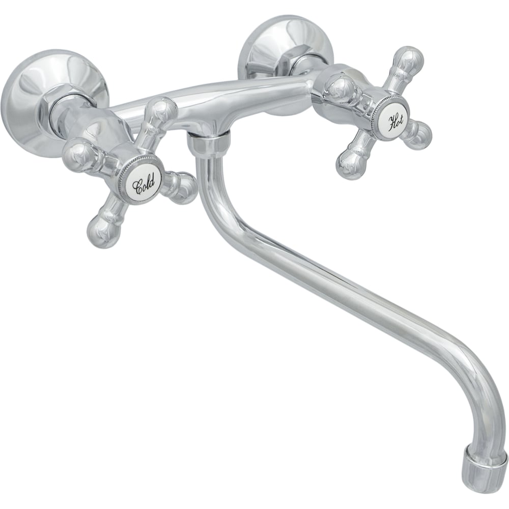 Изображение товара Настенный кухонный смеситель ЦС СМ 294 К ЭКО М КрестХром