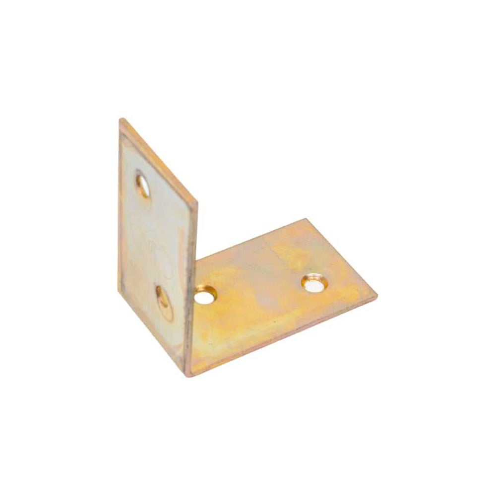 Изображение товара Угол мебельный РК ГРУП KSZ10 50х50х30, 50шт, желтый цинк, металл