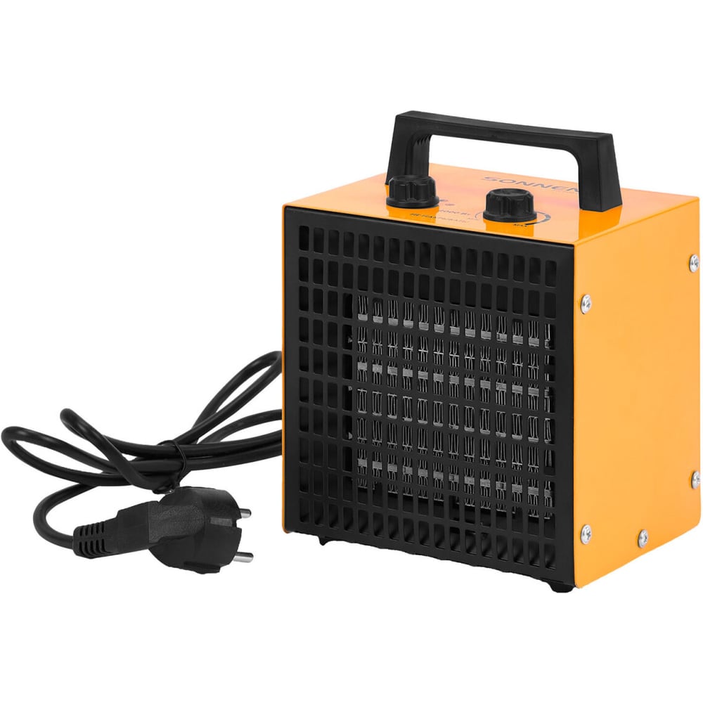 Изображение товара Электрическая тепловая пушка SONNEN PTC2001 2000 Вт керамический нагреватель