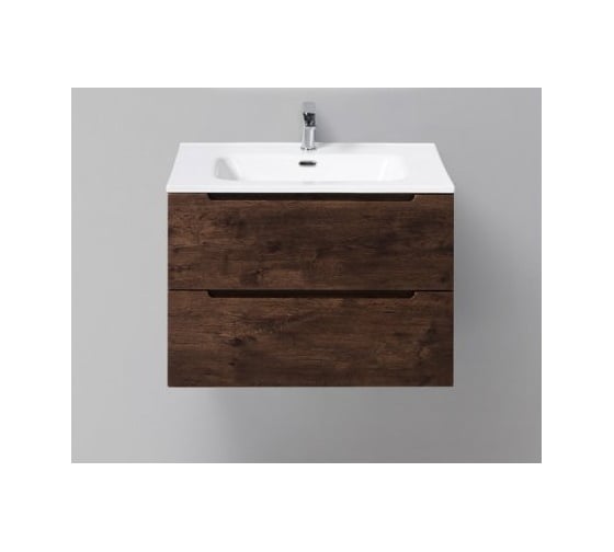 Изображение товара Подвесная база под раковину BelBagno ETNA-700-2C-SO-RW-P Rovere Moro