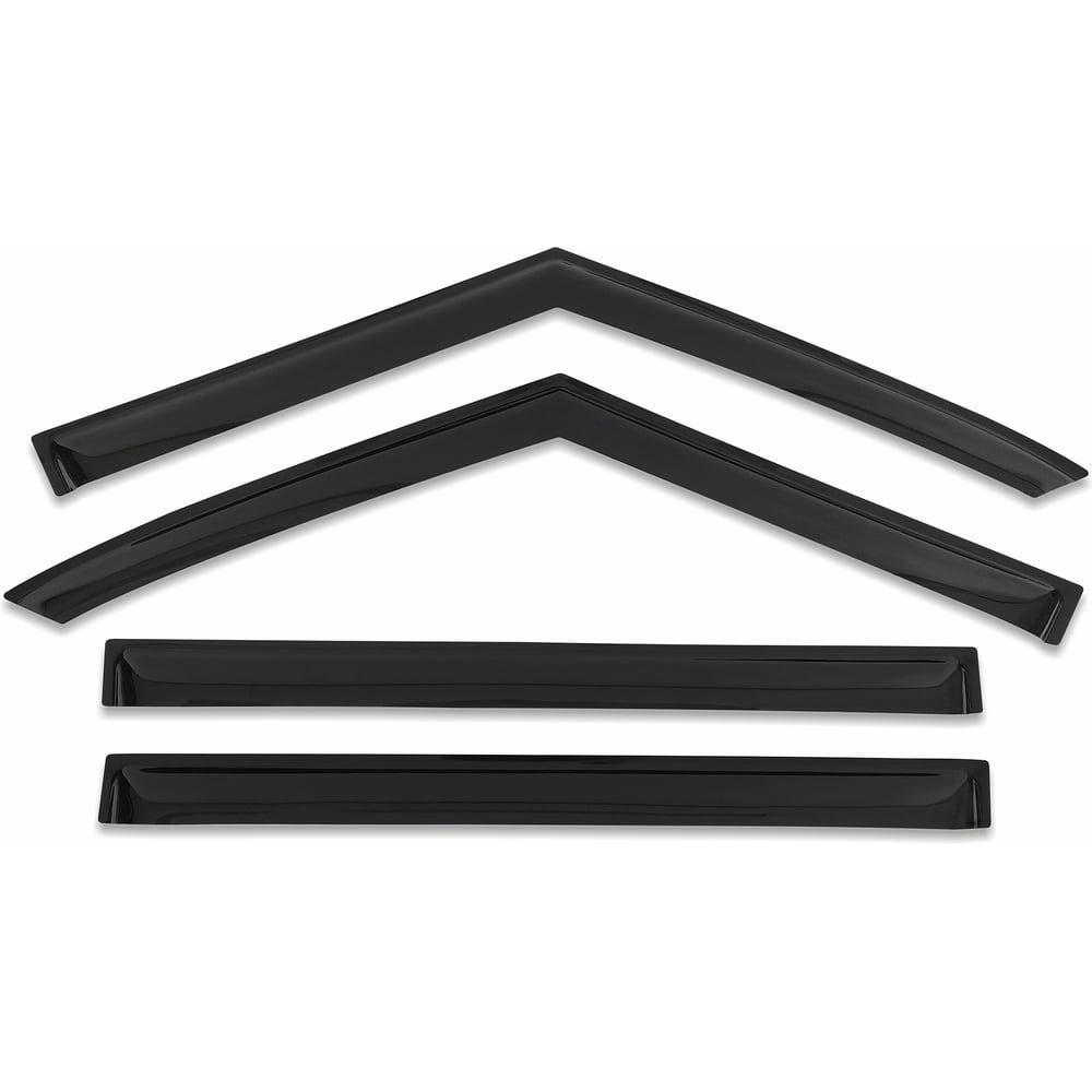 Изображение товара Дефлекторы окон Defly Jetour T2 2024-н.в пластиковые черные комплект