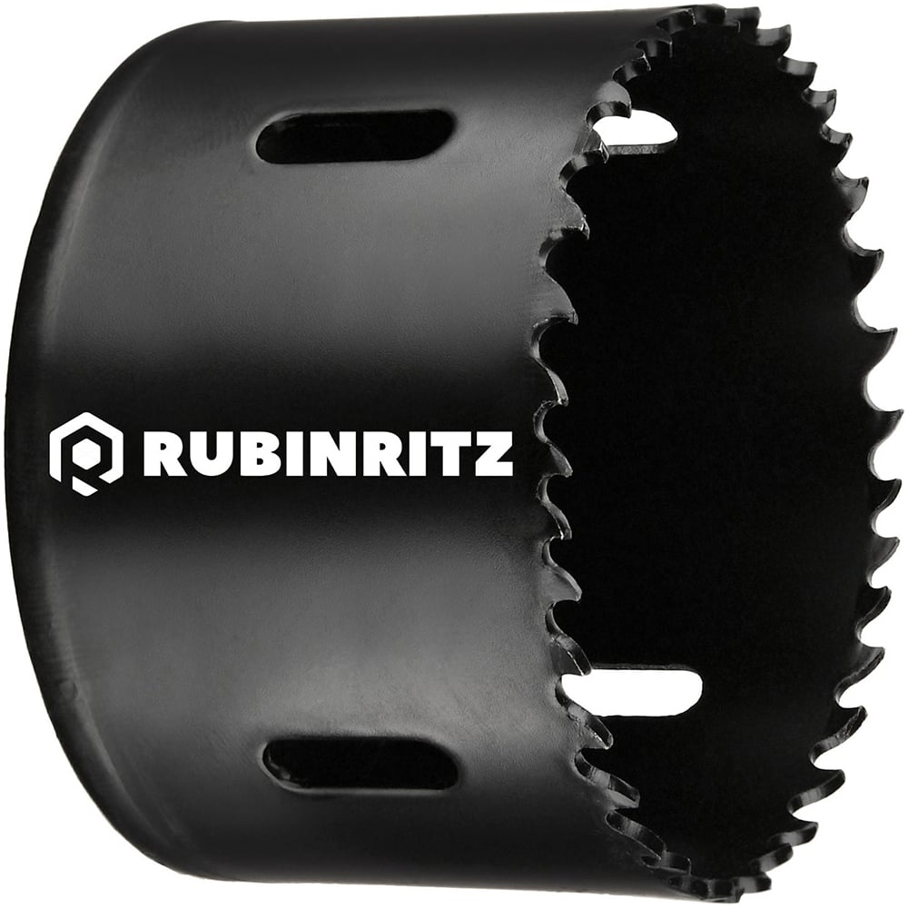 Изображение товара Биметаллическая коронка Rubinritz HSS Cobalt 65 мм для металла дерева пластика