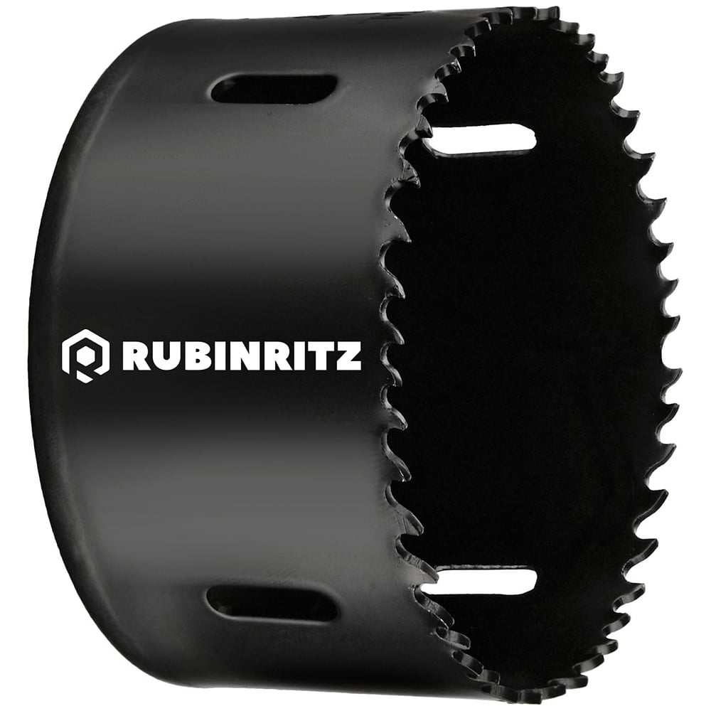 Изображение товара Биметаллическая коронка Rubinritz HSS Cobalt 76 мм для дерева и металла