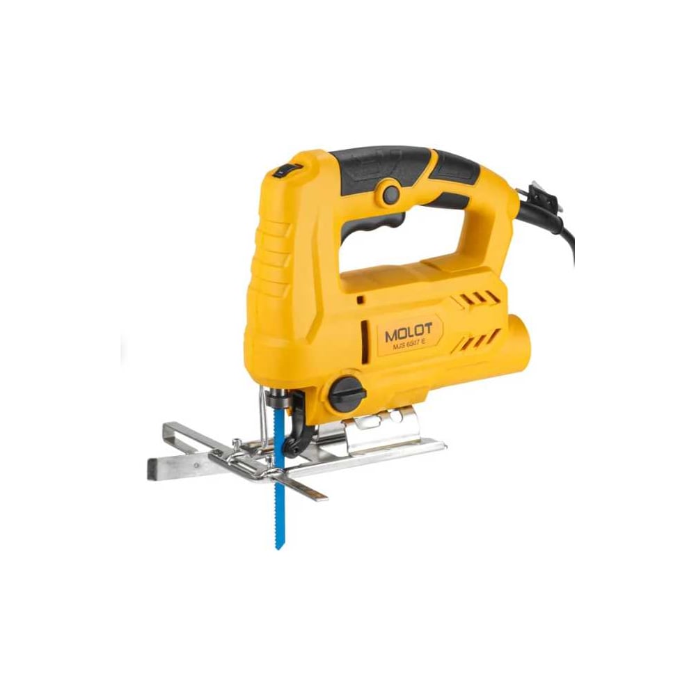 Изображение товара Электрический лобзик MOLOT MJS 6507 E с маятниковым ходом и регулируемой скоростью