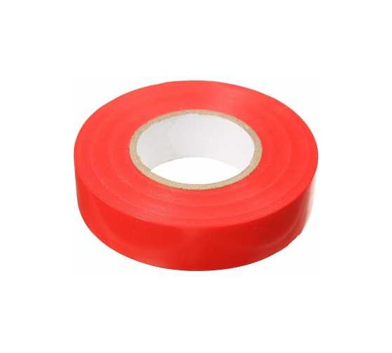 Изображение товара Изолента ООО ПКФ Сварком ПВХ, красная 20м 19 мм, 2шт СанТех s042052
