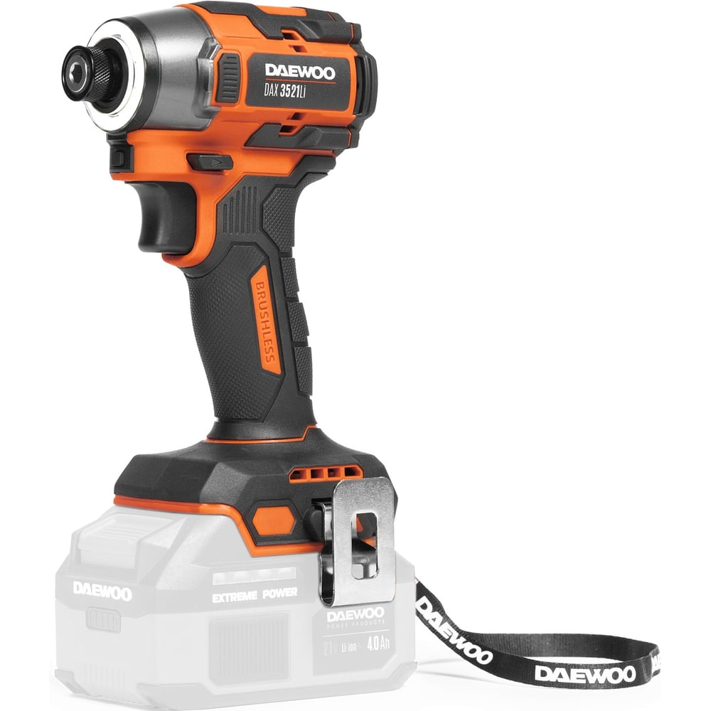 Изображение товара Аккумуляторный ударный винтоверт DAEWOO DAX 3521Li с подсветкой 21V бесщеточный