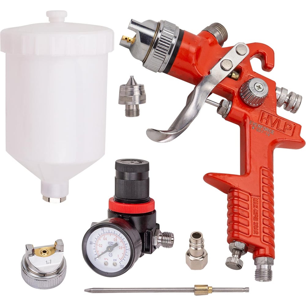 Изображение товара Краскораспылитель с регулятором давления EVERFORCE EF-W-827-14 для профессиональной покраски