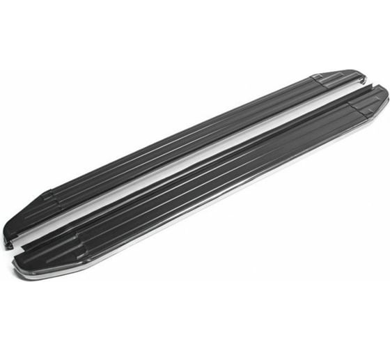 Изображение товара Пороги на автомобиль Rival Premium для Lada Niva Travel 2021-н.в., 160 см, 2 шт., алюминий A160ALP.6006.1