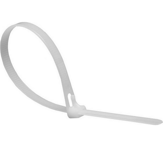 Изображение товара Хомут RUICHI СМР нейлон, 150x7,5 мм, белый, 100 шт. 113775