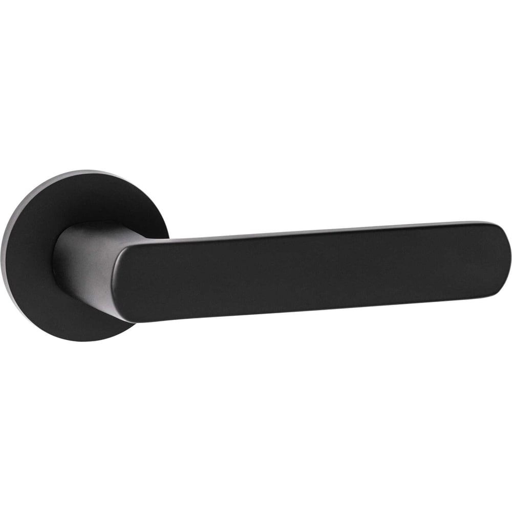 Изображение товара Ручка раздельная AJAX R.JSR51.NANO BL-24 черный для межкомнатных и входных дверей