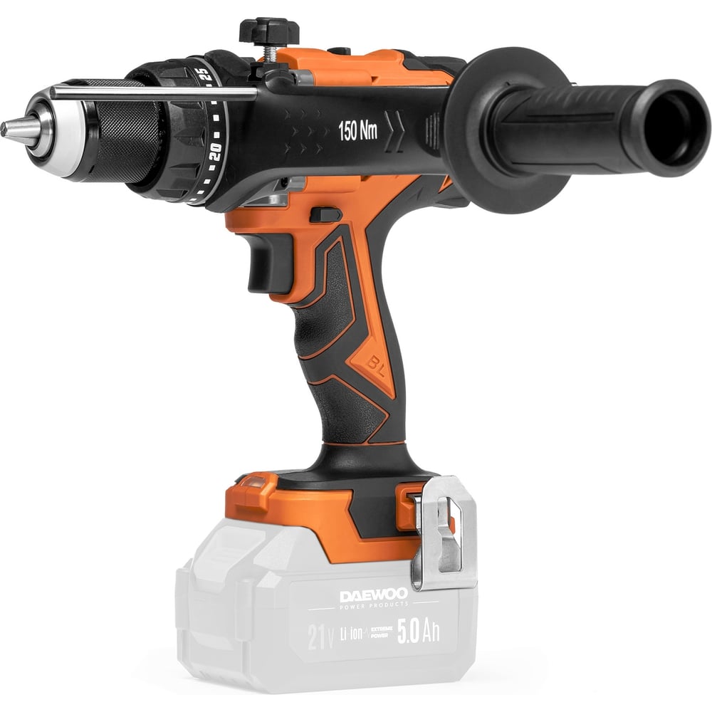 Изображение товара Аккумуляторная ударная дрель-шуруповерт DAEWOO DAA 7521Li 21V Белая