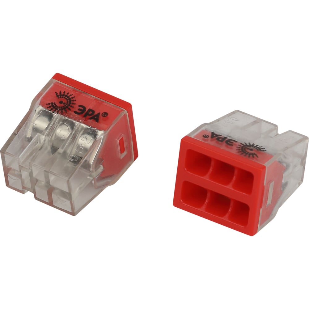 Изображение товара Клемма ЭРА NO225361 быстрозажимная 2273206 компактная 6проводная 0.22.5 мм2 (упаковка 20 шт.) Б0067919