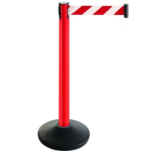 Изображение товара Стойка ограждения мобильная Turbosky МО-8 красная 822