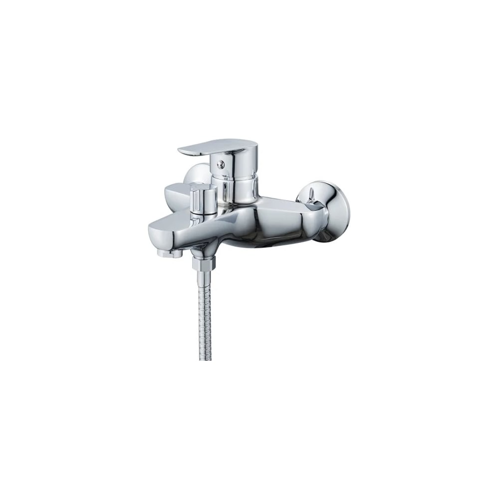 Изображение товара Современный однорычажный смеситель для ванны ALOUTE A0802 хром короткий излив