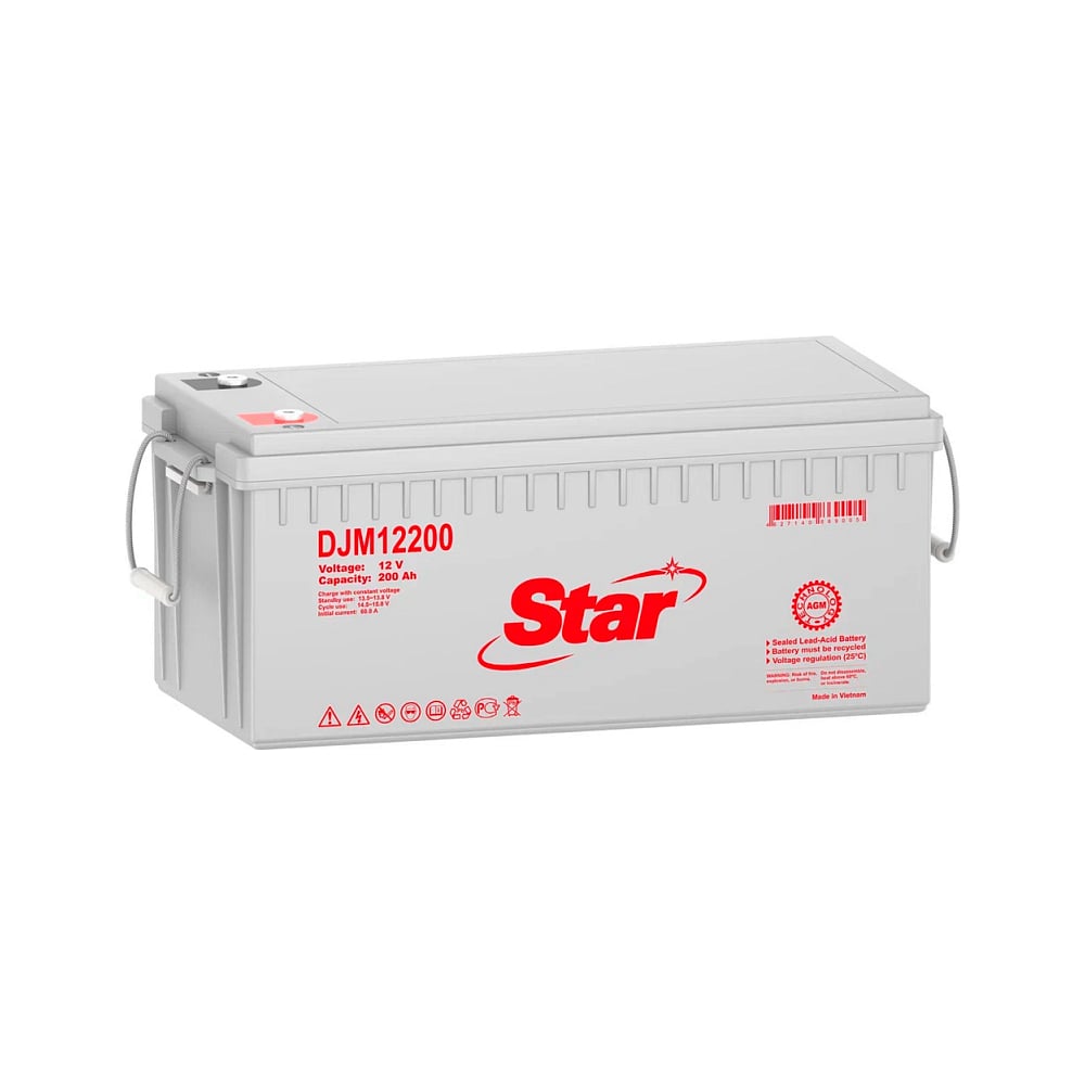Аккумулятор для ИБП STAR DJM12200 12В 200 Ач УТ-00002729