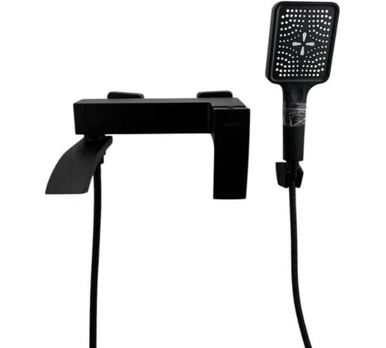 Изображение товара Смеситель для ванны/душевой кабины ALOUTE с коротким изливом, картриджный переключатель, алюминий A1102H