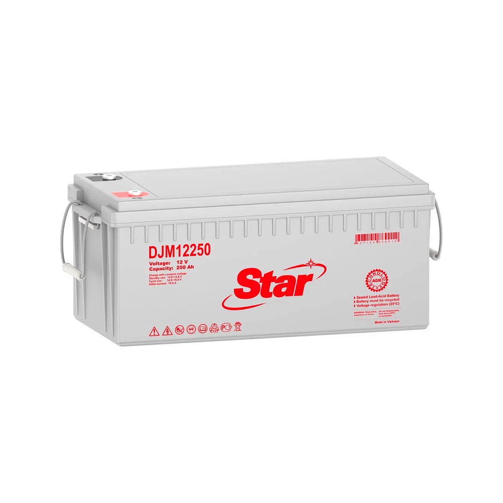 Аккумулятор для ИБП STAR DJM12250 12В 250 Ач УТ-00002730