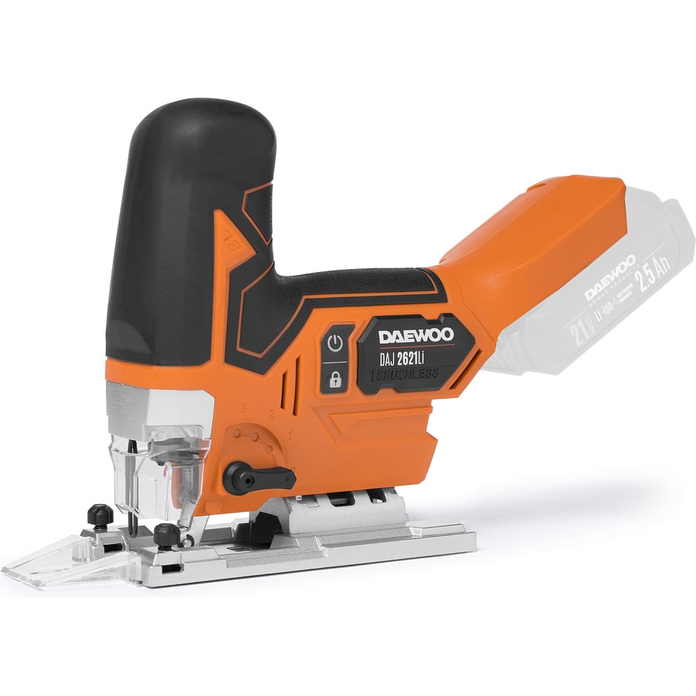 Изображение товара Лобзик аккумуляторный DAEWOO DAJ 2621Li полупрофессиональный с подсветкой и регулировками