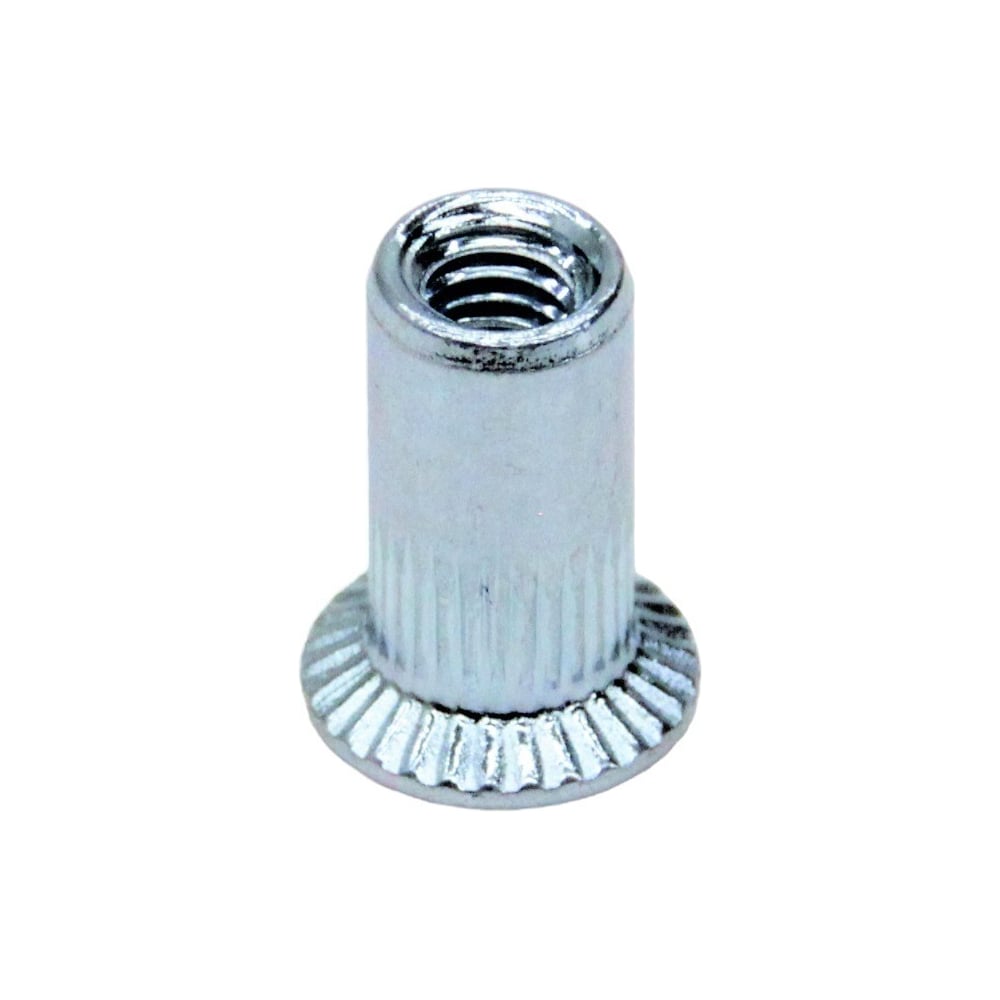 Изображение товара Заклепка гаечная KLAUE цилиндрическая с насечкой 8 мм 250 шт