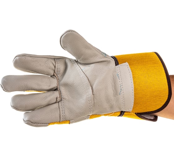 Изображение товара Комбинированные перчатки S. GLOVES искусственный мех ICE, 11 размер 31959S-11