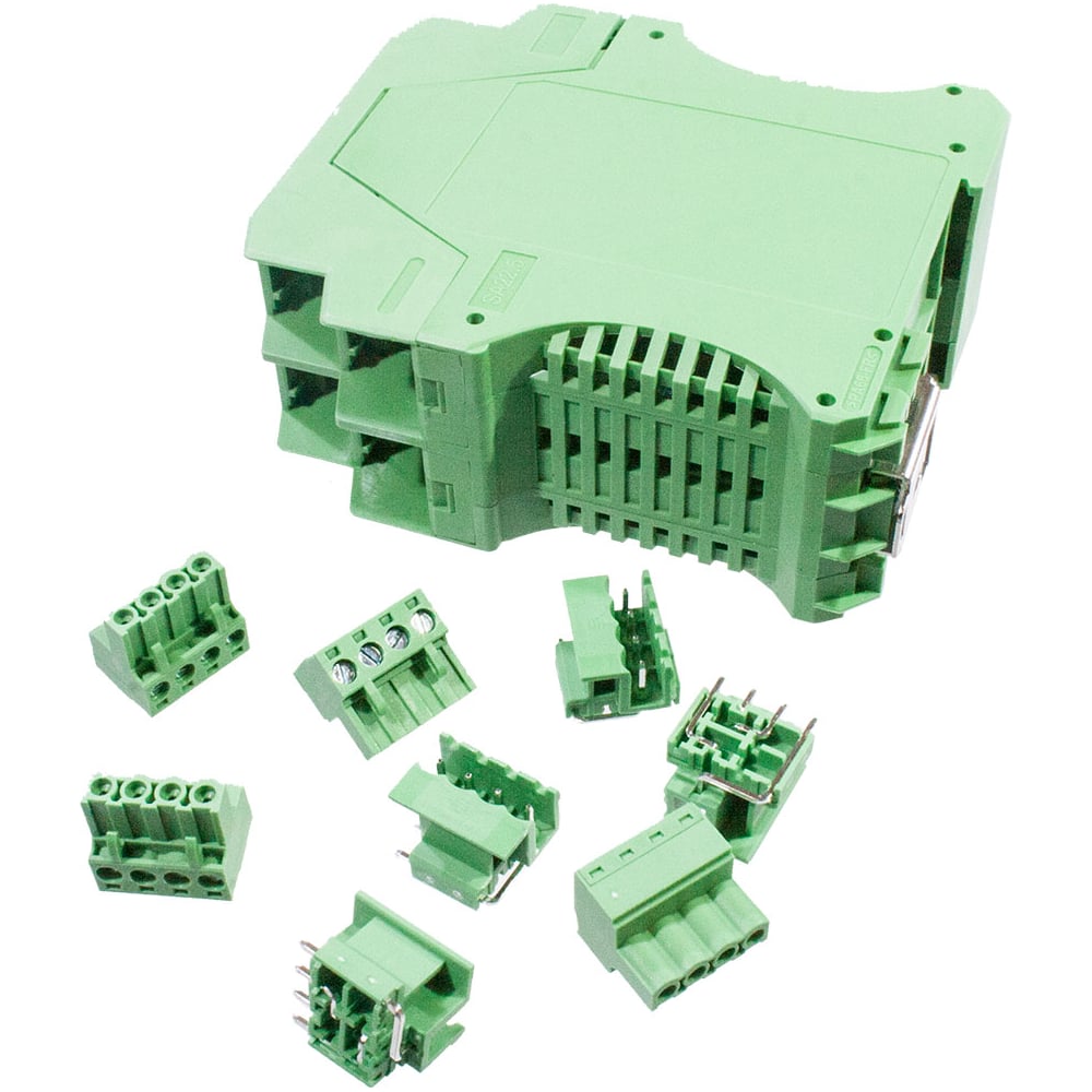 Изображение товара Корпус для монтажа на DIN-рейку SZOMK пластиковый PA66 110х100х46