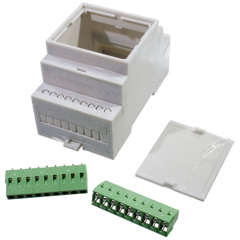 Изображение товара Корпус пластиковый на DIN-рейку SZOMK 53.3х90.2х57.5 мм белый