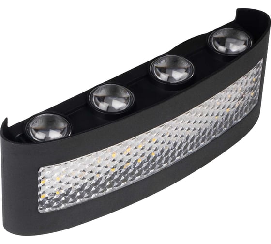 Изображение товара Светильник светодиодный настенный Jazzway PWL-81210 8Вт+4Вт 1080лм 4000K BL черный 230В IP54 5068759