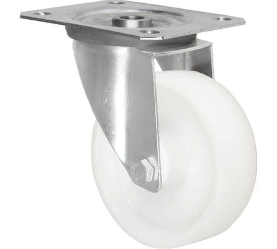 Изображение товара Колесная опора Inford поворотная нержавеющая с панелью крепления E22 NNLM 200 S