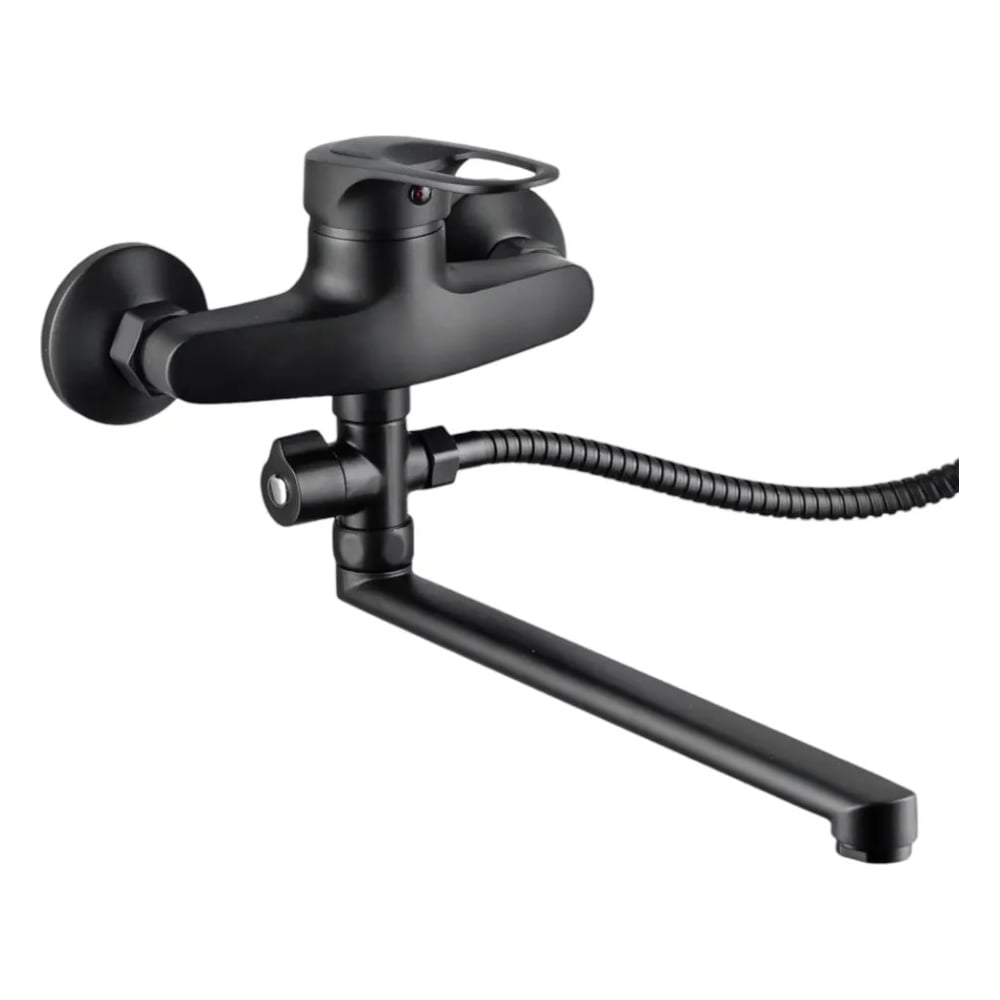 Изображение товара Смеситель для ванны ALOUTE черный матовый A3123H