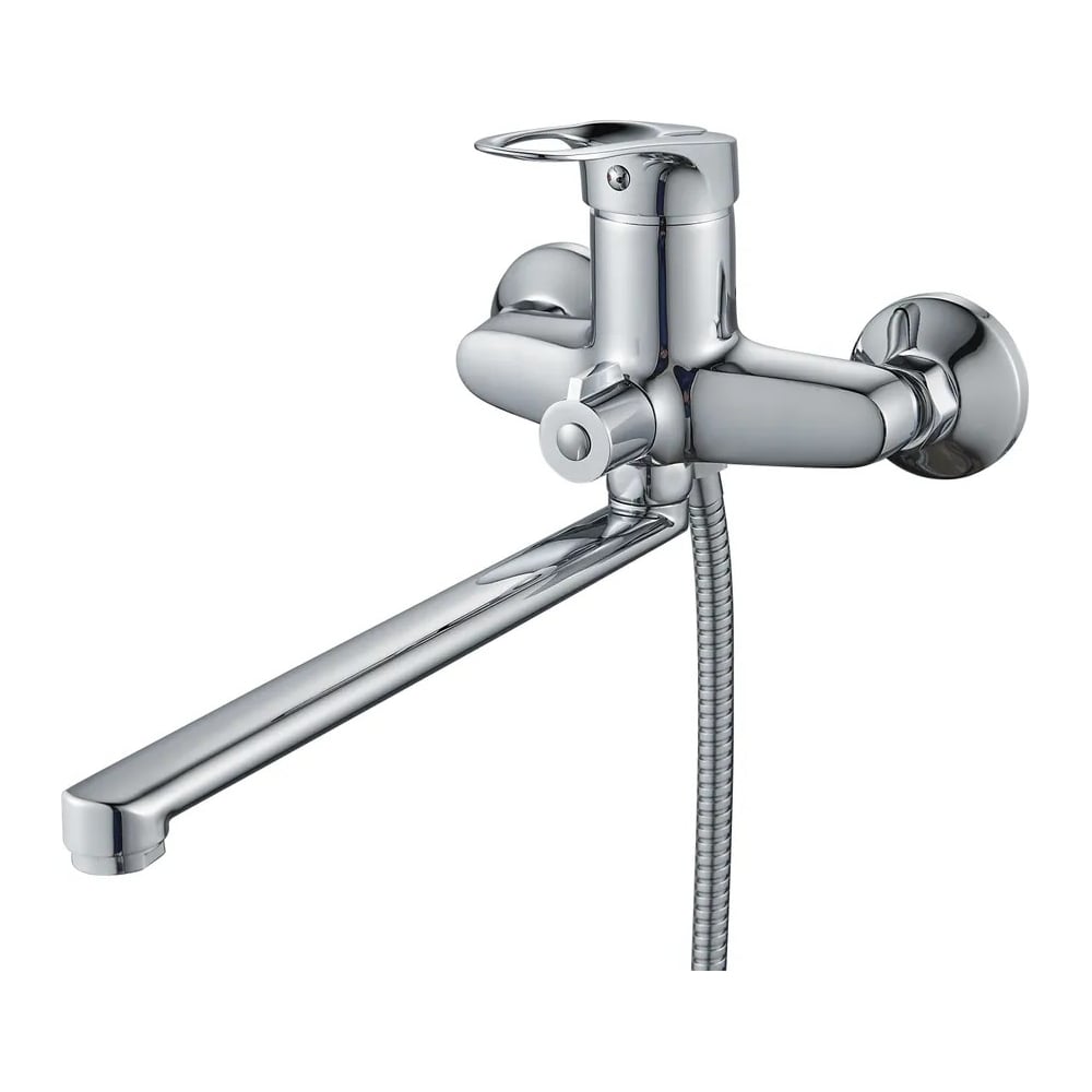 Изображение товара Смеситель для ванны ALOUTE хром, одноручковый, картридж 40 мм, излив 30 см. A3163