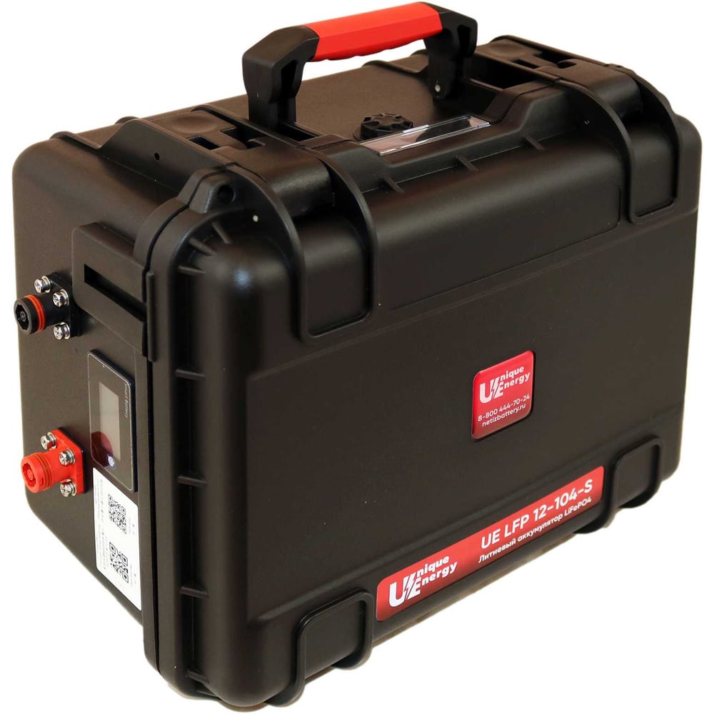 Изображение товара Аккумулятор Unique Energy LFP-12-104-s 104Ач 12.8В LiFePO4
