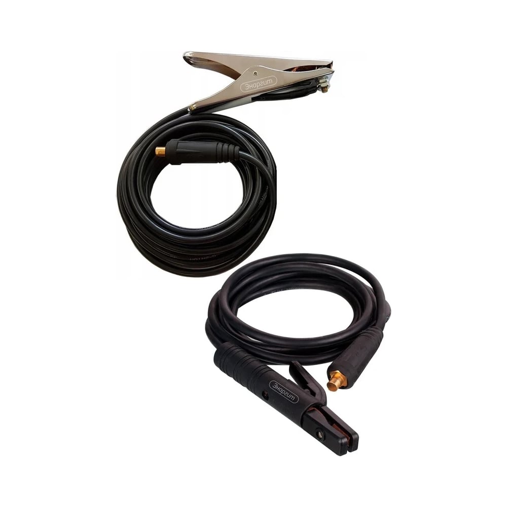 Изображение товара Комплект сварочных кабелей Энаргит Basic 3+3 метра, 1х35, вилка 35-50 КС135-33-3550-Basic