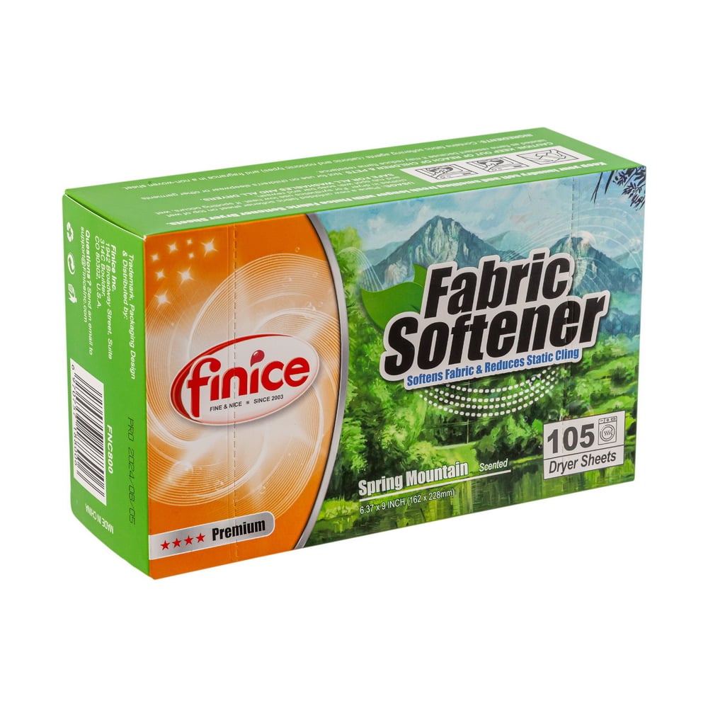 Изображение товара Кондиционер для белья ALMIN 105 шт горная свежесть для машинной стирки