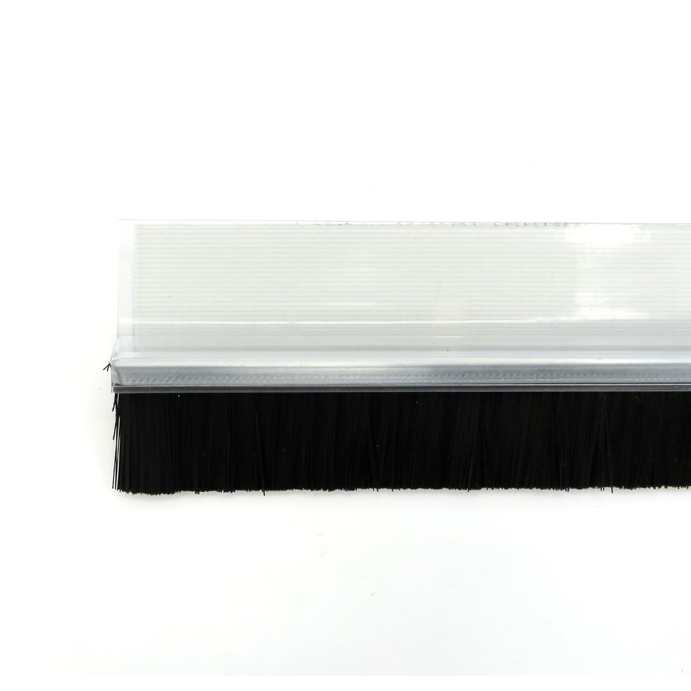 Изображение товара Щетка полосовая EuroBrush EB-1129 1000х41х7,5 мм с прозрачным ПВХ профилем для очистки