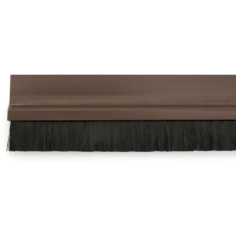 Изображение товара Щетка полосовая EuroBrush 1000х41х7,5 с коричневым ПВХ профилем и ворсом 16 мм