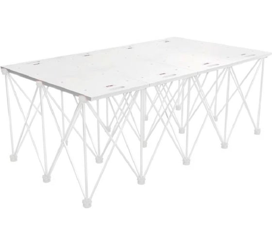 Изображение товара Набор столешниц пластиковых для подстолья Сороконожка DLT 2.35м, 1.2м (8шт) усиленная версия 4379