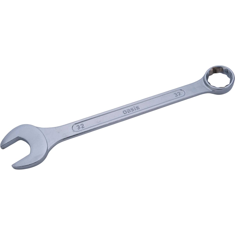 Изображение товара Гаечный ключ комбинированный OASIS 32 мм матовое хромирование