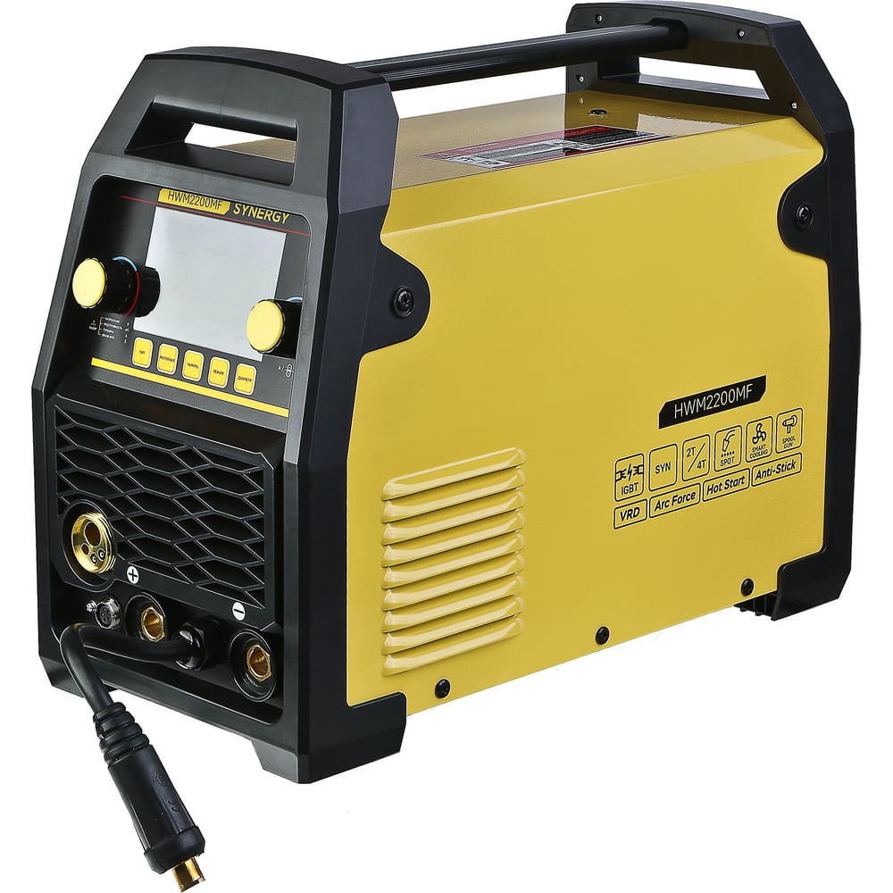 Изображение товара Сварочный полуавтомат Hanskonner HWM2200MF инвертор MMA TIG MIG/MAG
