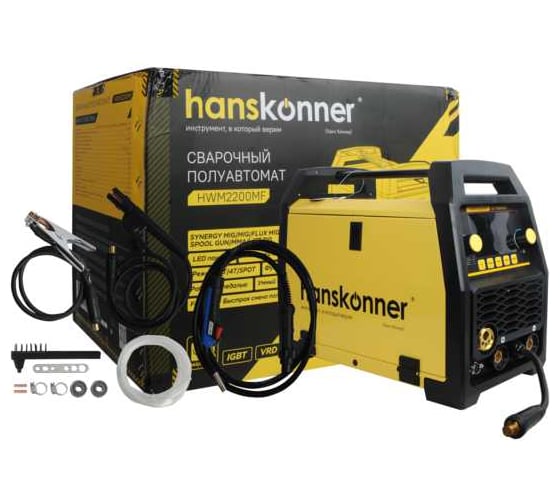 Изображение товара Сварочный полуавтомат Hanskonner HWM2200MF