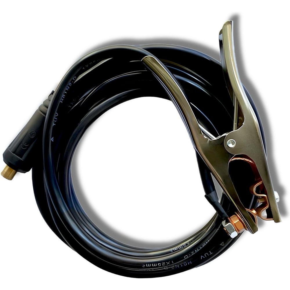 Изображение товара Кабель сварочный с соединительным зажимом SINICA WGC25500 100160