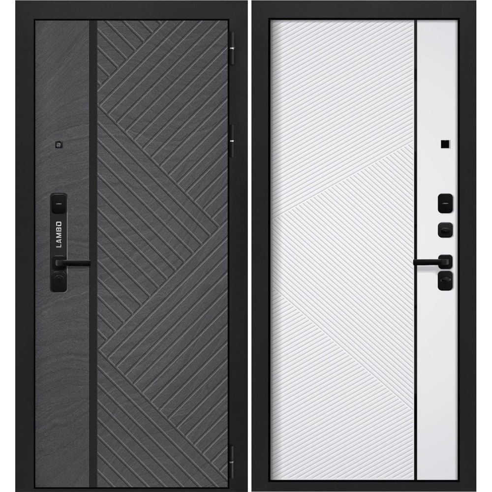Изображение товара Металлическая дверь DIVA Lambo 4 960 правое открывание для квартиры