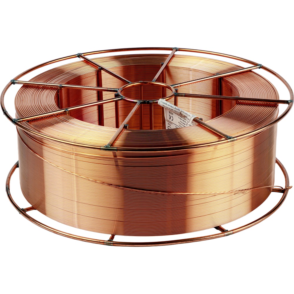 Изображение товара Сварочная омедненная проволока AMA 1,2 мм 15 кг ER70S-6 для сварки стали