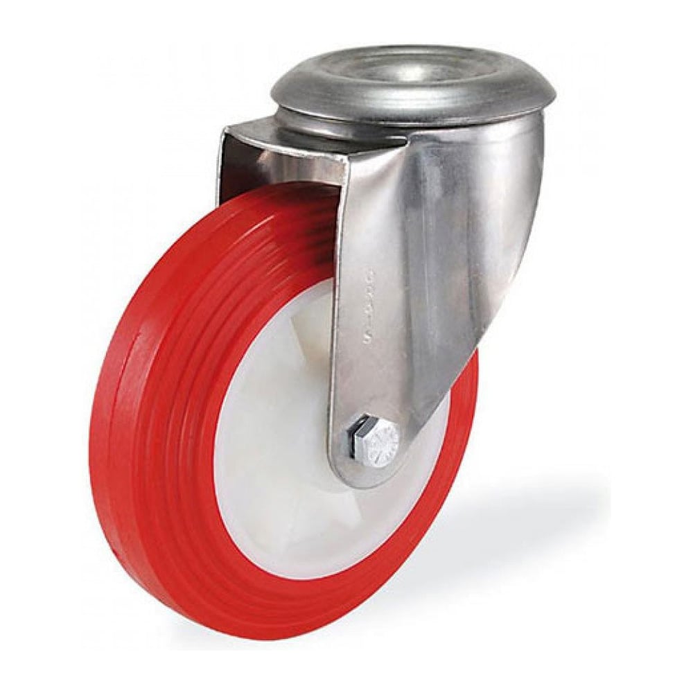 Изображение товара Поворотная колесная опора KAMA из нержавеющей стали модель K-S-3300-PUB-100 для тележек