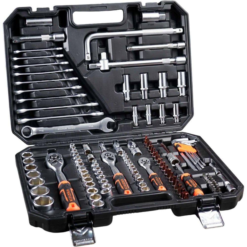 Изображение товара Набор инструментов KINGQUEEN 126 пред 72 зуба WIB-256 профессиоанльный комплект