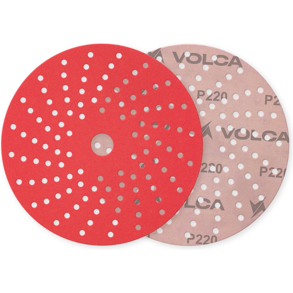 Изображение товара Диск VOLCA ONYX, MULTIHOLES 150 мм, Р 220 (50 шт) 72150150220