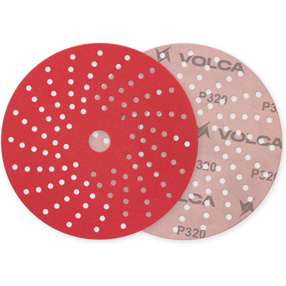 Изображение товара Диск VOLCA ONYX MULTIHOLES 150 мм зернистость 320 для шлифовальных машин
