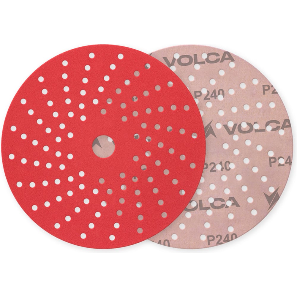 Изображение товара Диск VOLCA ONYX, MULTIHOLES 150 мм, Р 240 (50 шт) 72150150240