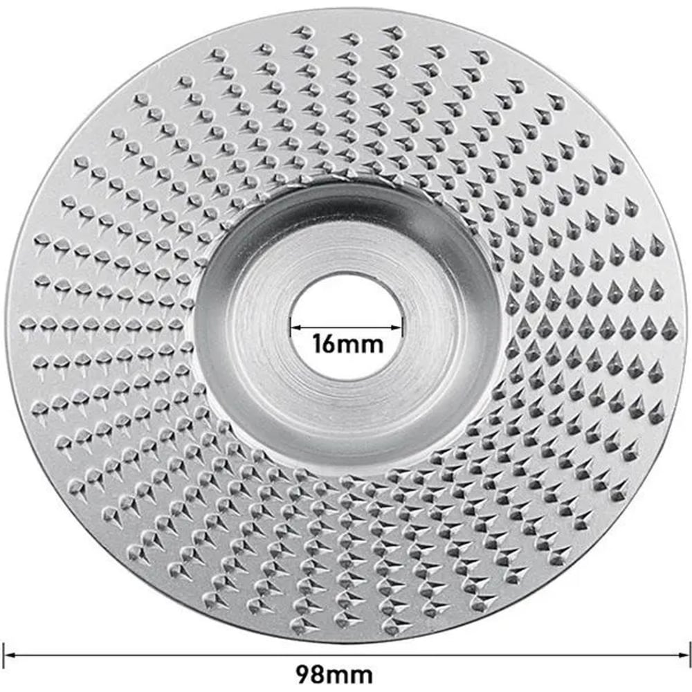 Изображение товара Диск обдирочный/рашпильный по дереву, для дерева обработки Vitatools 98мм disk-obdirochnyy-98mm