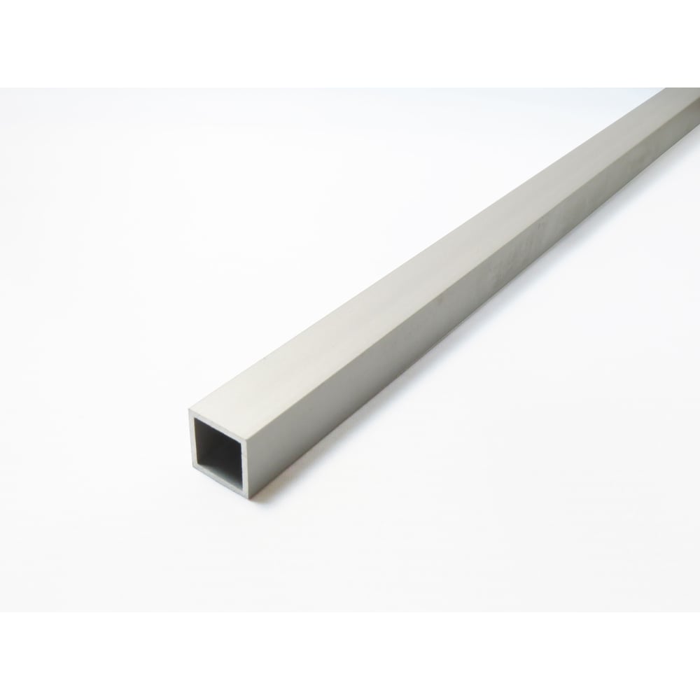 Изображение товара Алюминиевая труба квадратная 15x15 мм 2 м ПилотПро серебро